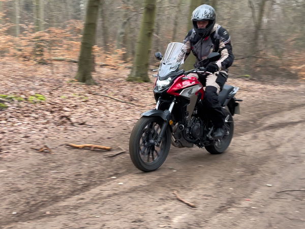 Honda CB500X offroad