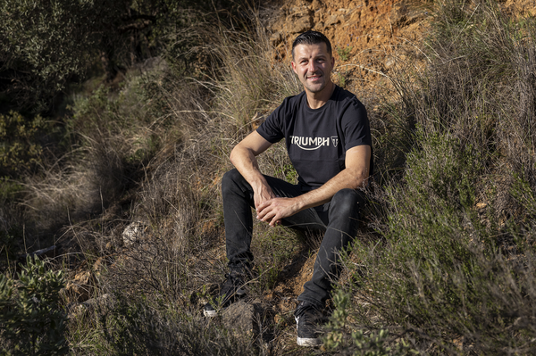 Clement Desalle in Triumph t-shirt