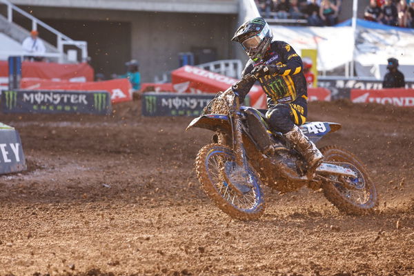 Nate Thrasher, 2022 Salt Lake City Supercross. - Yamaha Racing