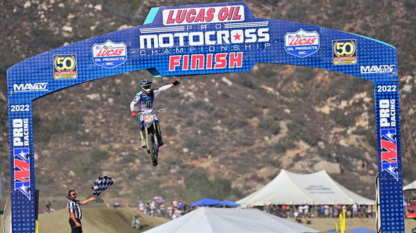 Eli Tomac, 2022 Pala 2 National, AMA Pro Motocross. - Yamaha