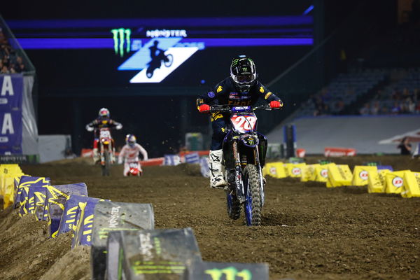 Christian Craig, 2022 Anaheim 3 Supercross. - Yamaha Racing.