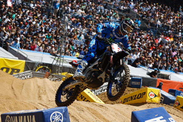 Eli Tomac, 2022 Denver Supercross. - Yamaha Racing