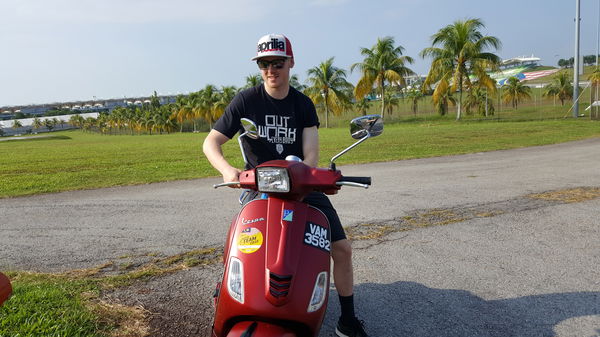 Trackside at Sepang with Bradley Smith