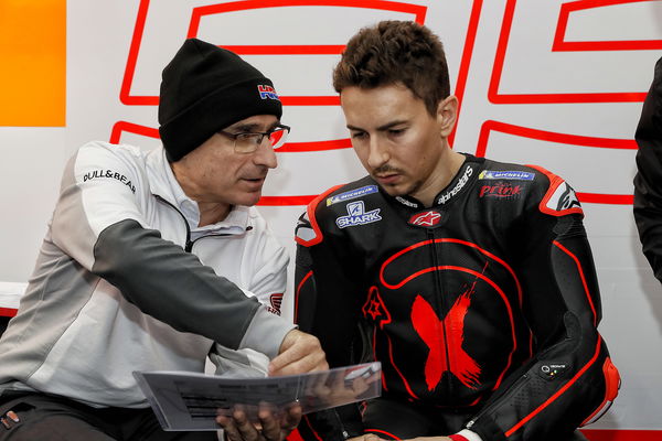 PICS: Behind the scenes at Lorenzo's Honda debut