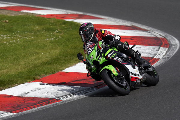 Riding Brands Hatch indy circuit