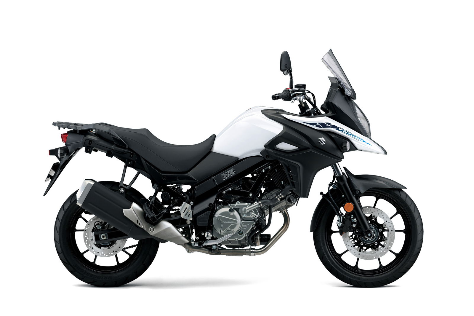 Suzuki V-Strom 650 white