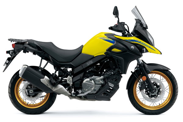 Suzuki V-Strom 650XT yellow