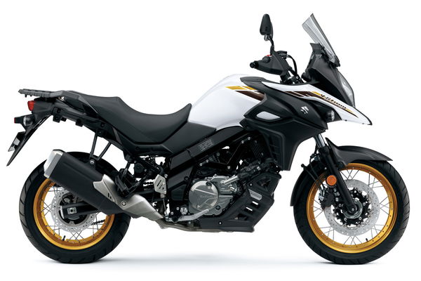 Suzuki V-Strom 650XT white