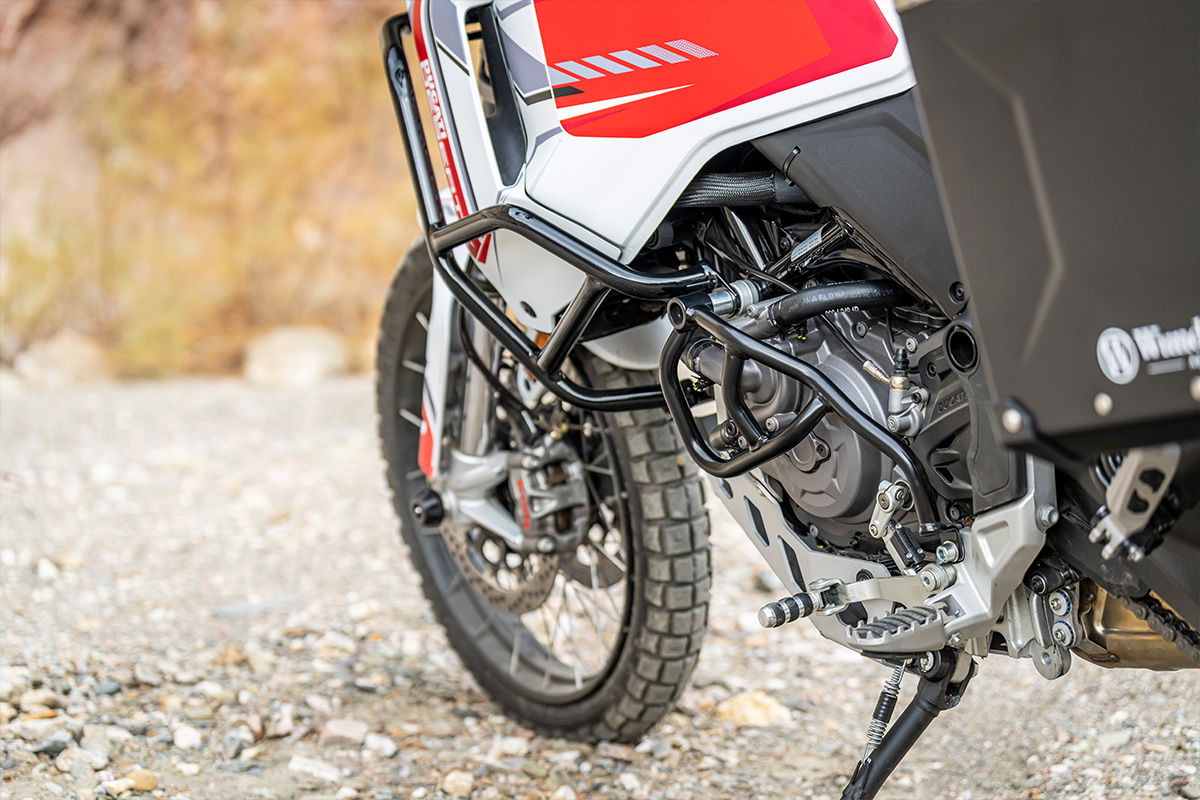 Ducati DesertX with Wunderlich add-ons