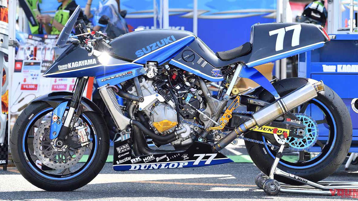 Tokyo Motorcycle Show – Suzuki Katana GSX-R1000 Race bike
