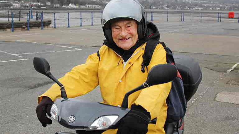 Watch: 101-year-old takes riding assessment