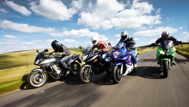 Countryphiles: Honda CBF600S, Kawasaki ER-6f, Yamaha XJ6 Diversion, Suzuki GSX650F