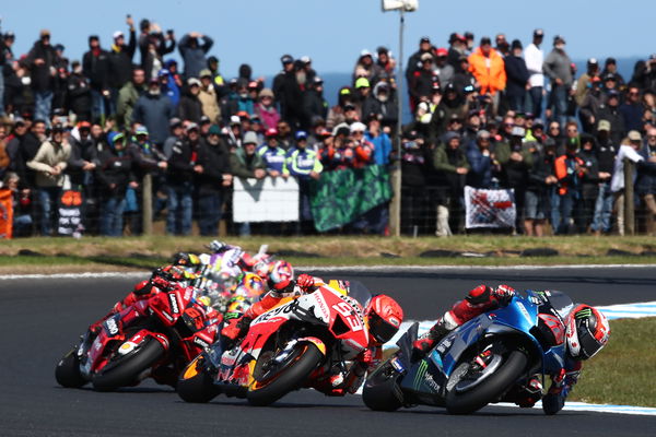 Alex Rins leads 2022 Australian Grand Prix. - Gold and Goose