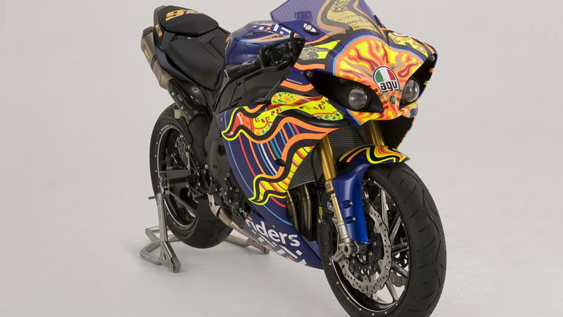 Bonhams to auction Rossi-inspired Yamaha R1