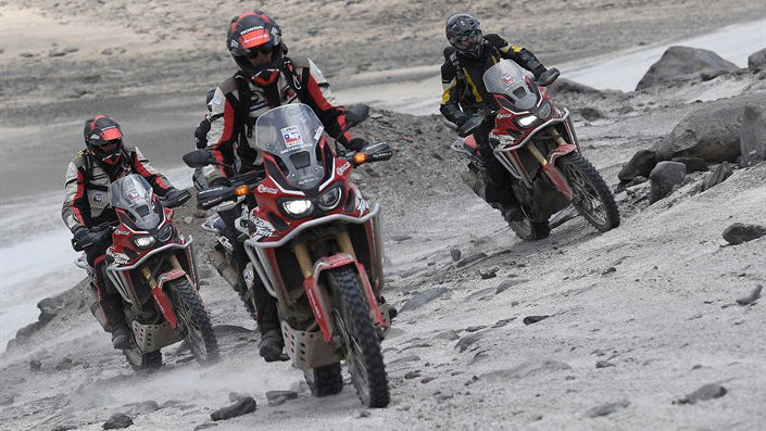 Honda Africa Twin altitude record