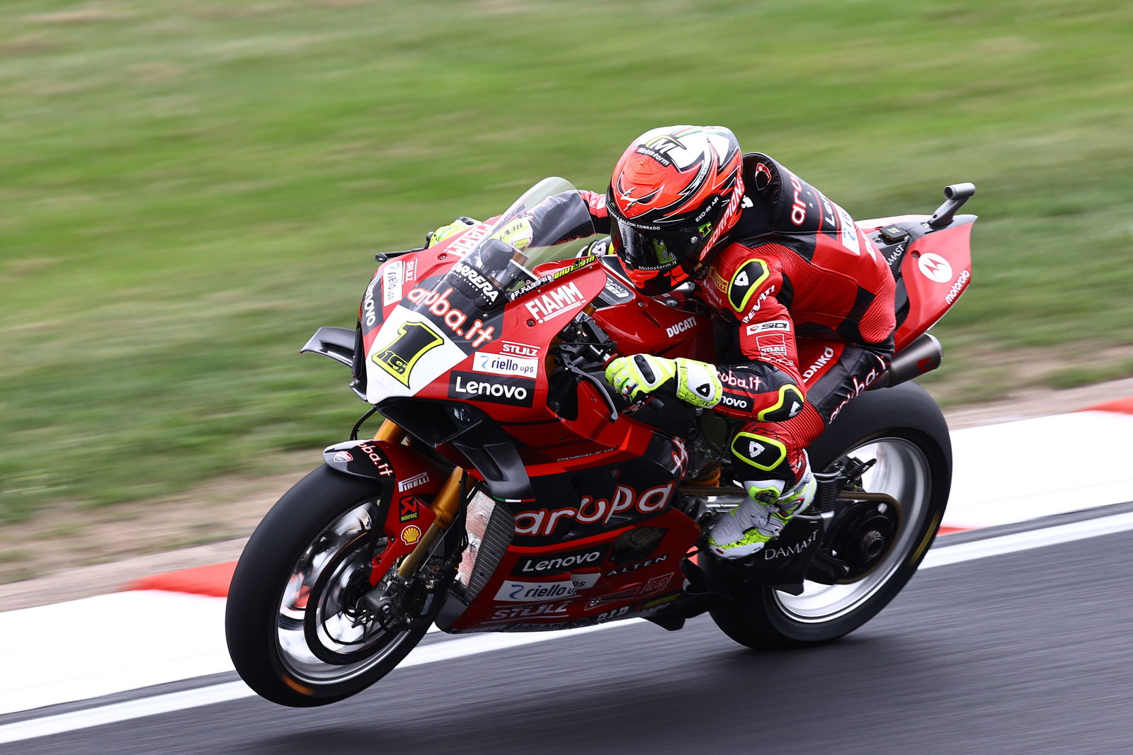 Alvaro Bautista, 2023 UK WorldSBK. - Gold and Goose