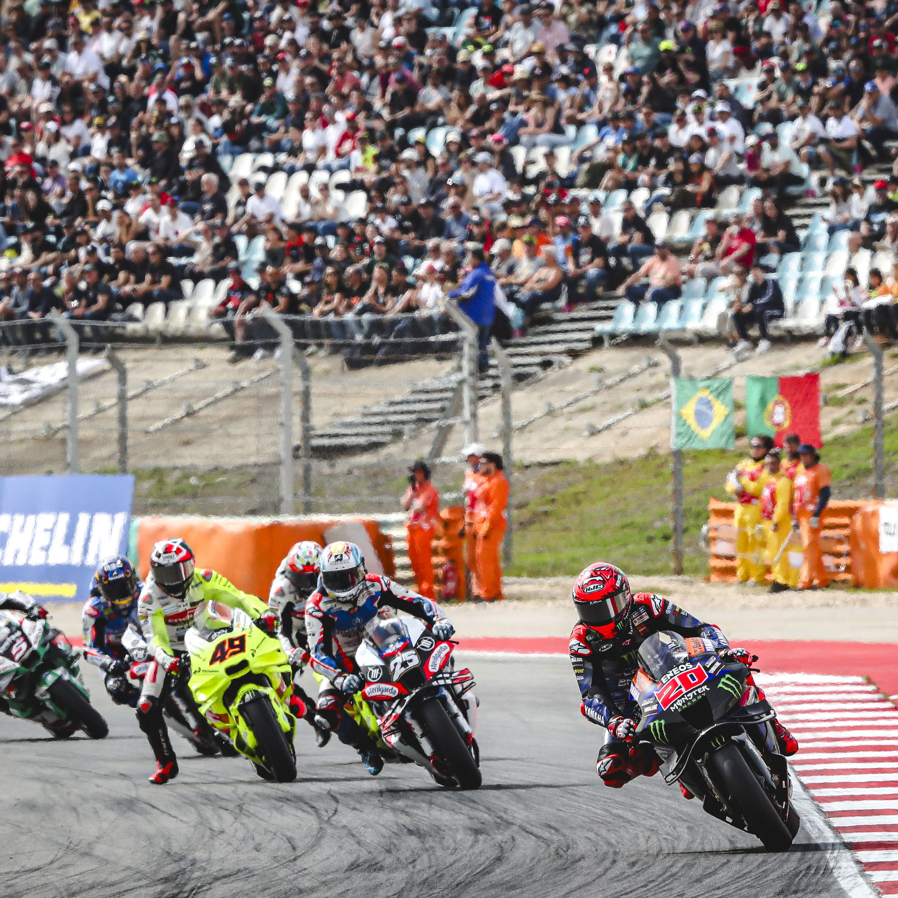 Fabio Quartararo, 2024 MotoGP Portuguese Grand Prix. - Gold and Goose