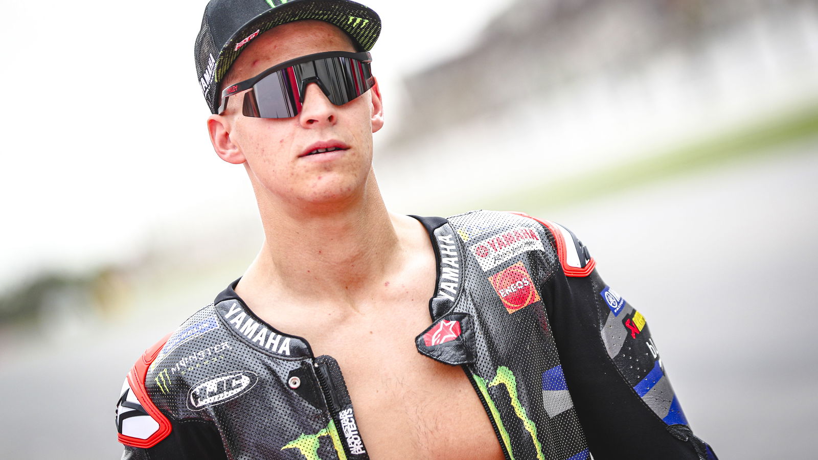 Fabio Quartararo, 2024 MotoGP Portuguese Grand Prix. - Gold and Goose