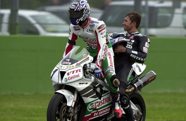 Colin Edwards, Troy Bayliss - Ducati, Honda