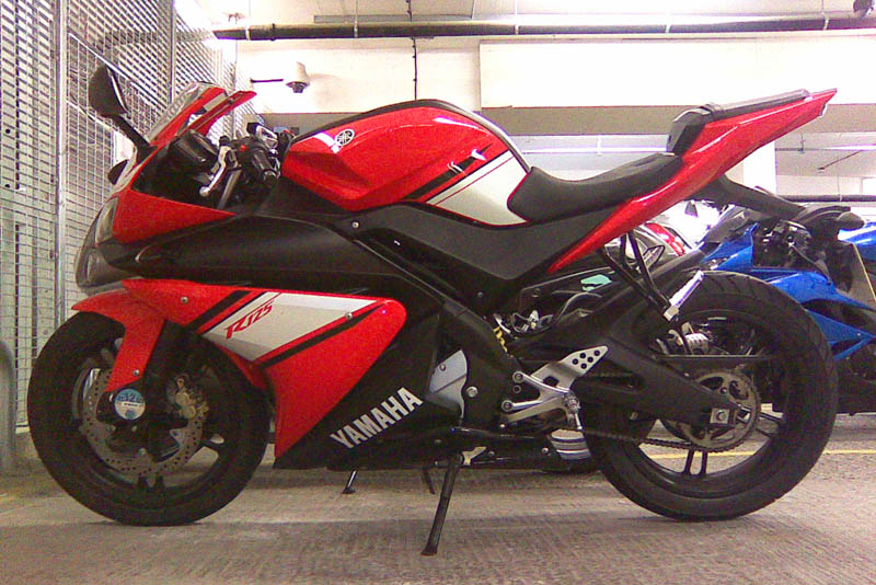 yamaha 250 sport motorcycle