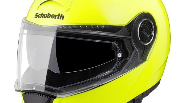 Ow. My eyes! Schuberth's unsubtle new lid