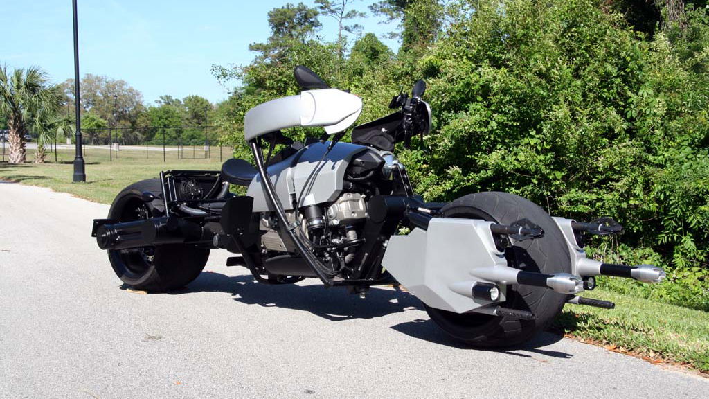 Street-legal Batpod hits the road