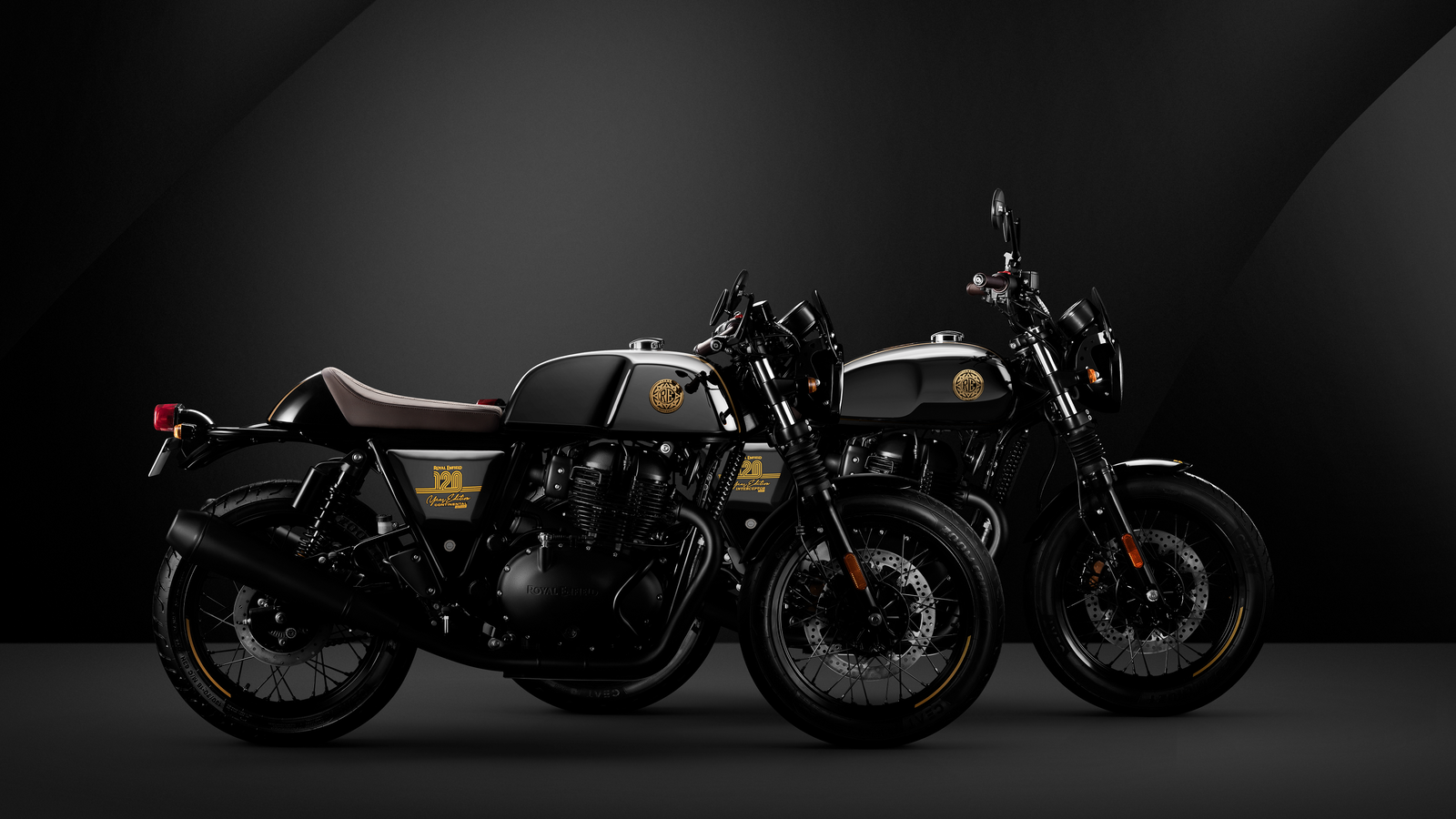 Royal Enfield 120th Anniversary Edition 650 Twins.