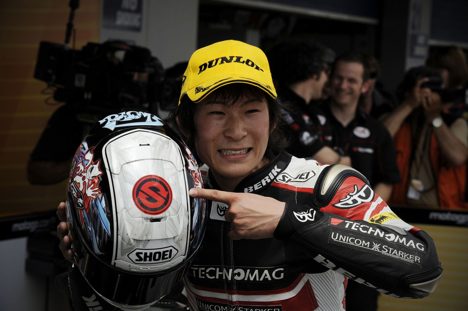 Moto2: Indianapolis crash sequence