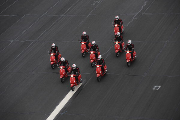 Red Arrows to tackle LEJOG on scooters