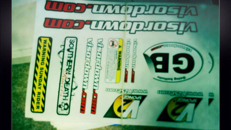 Review your bike - get free stickers