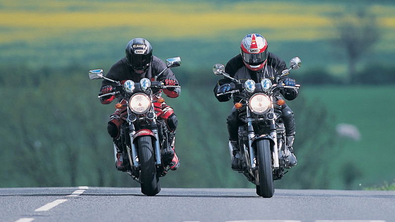 Splitting heirs: Suzuki GSF600 V GSF1200