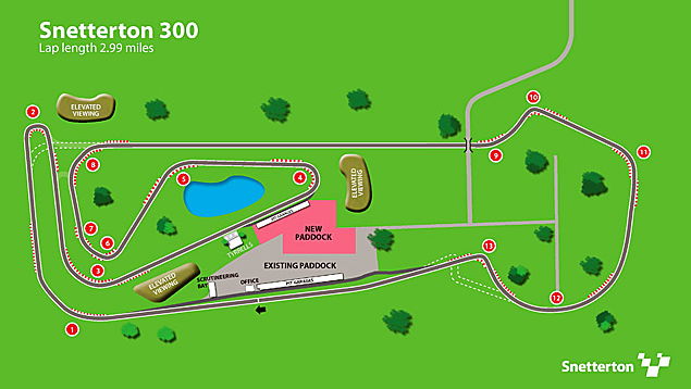 Snetterton race circuit to undergo major redevelopment
