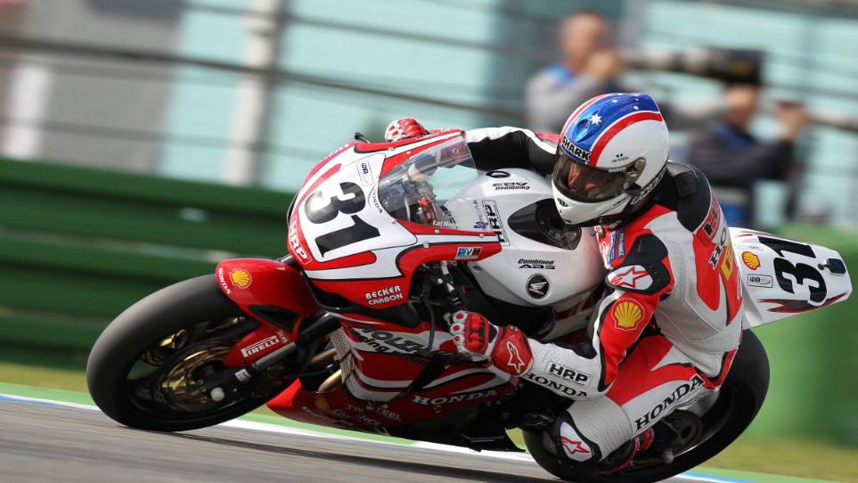 Muggeridge wins IDM Superbike title on combined ABS Honda Fireblade