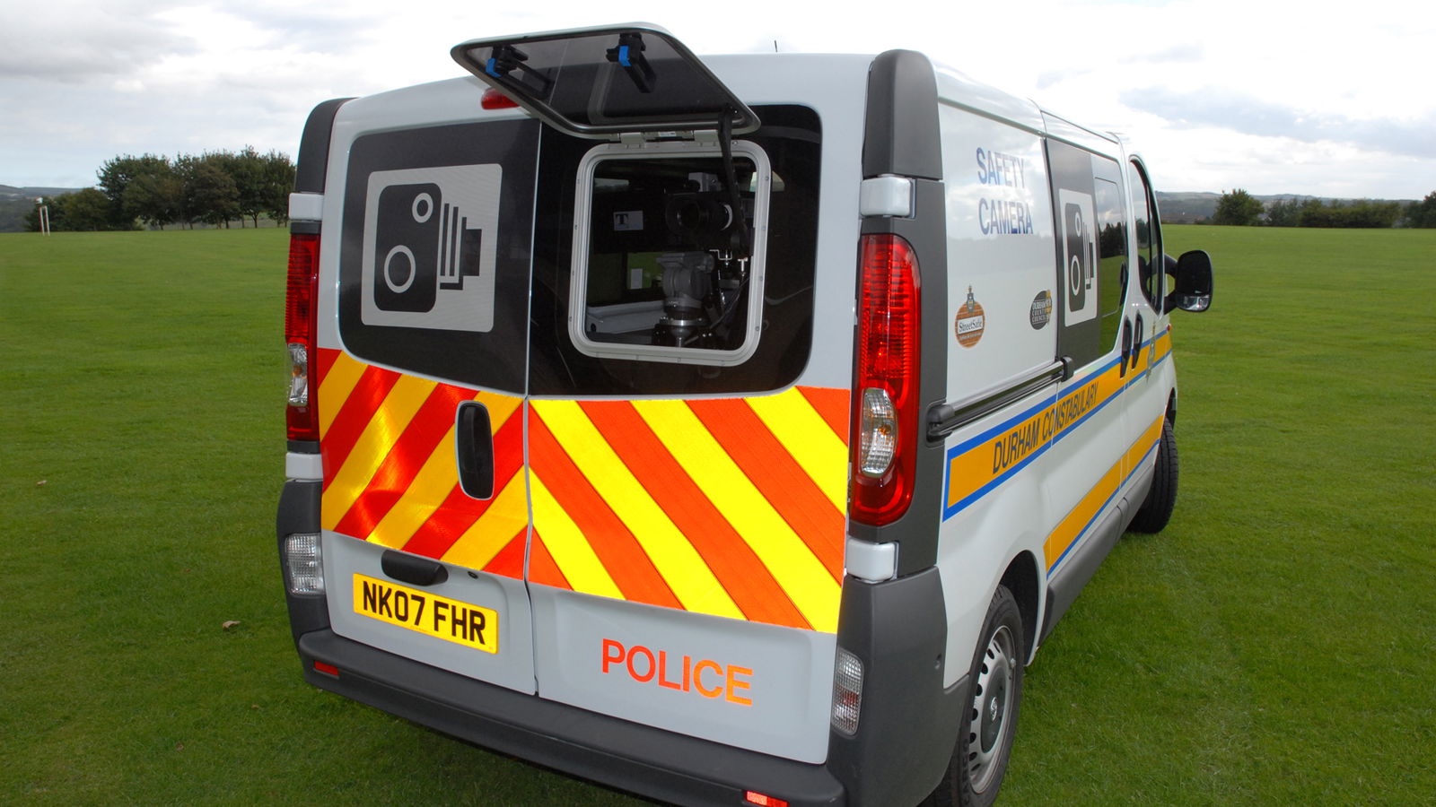 Man fed up with speeding motorists buys Police camera van off eBay and parks it outside home 