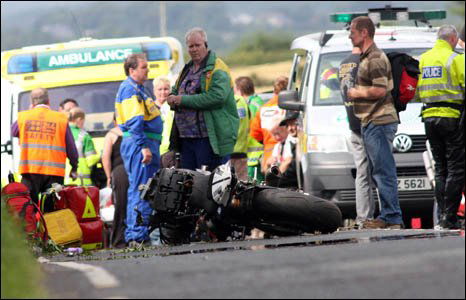 Anderton quits after NW200 horror smash