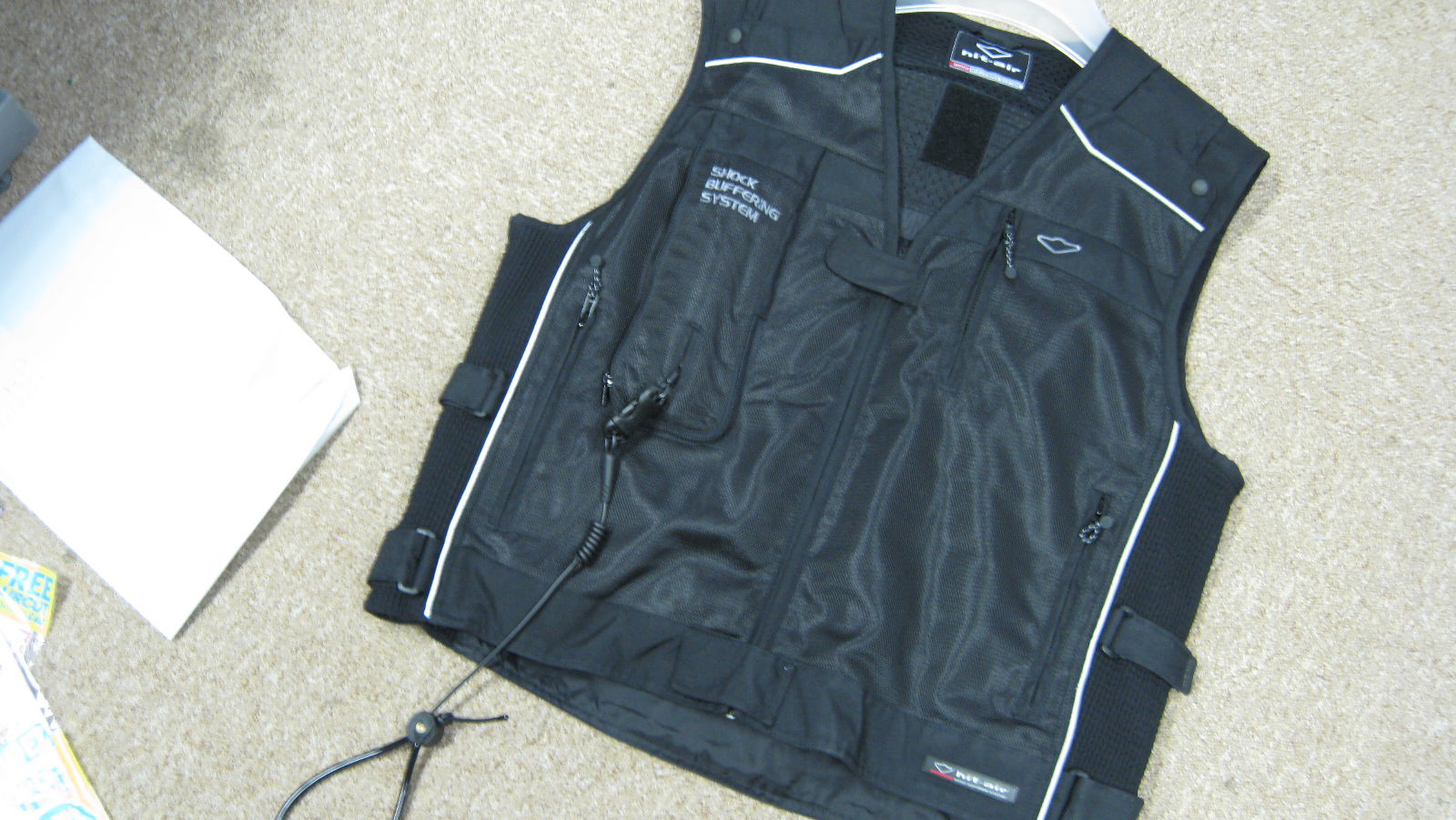Hit-Air airbag jacket - just arrived, not yet deployed