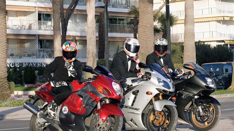 To Cannes on a Hayabusa, Blackbird & ZX-12R