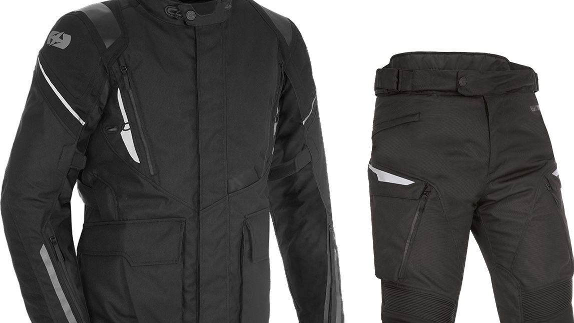 Oxford Montreal 4.0 Dry2Dry Motorcycle Jacket & Trousers Stealth Black