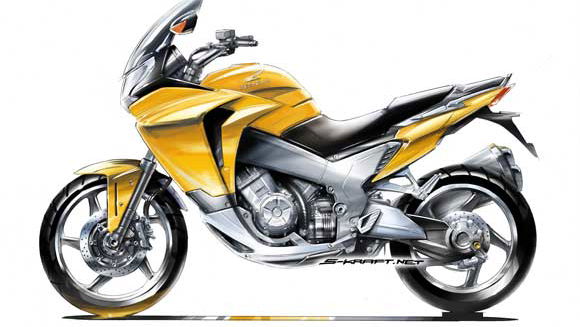 Honda V4 BMW GS beater in the pipeline