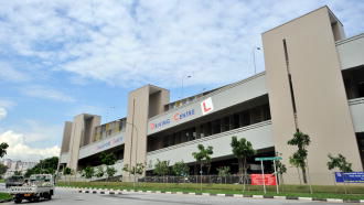 Female learner falls 30ft from roof-top motorcycle school