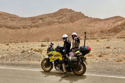 Suzuki V-Strom 1050XT Sets Record for Epic Round-the-World Trip