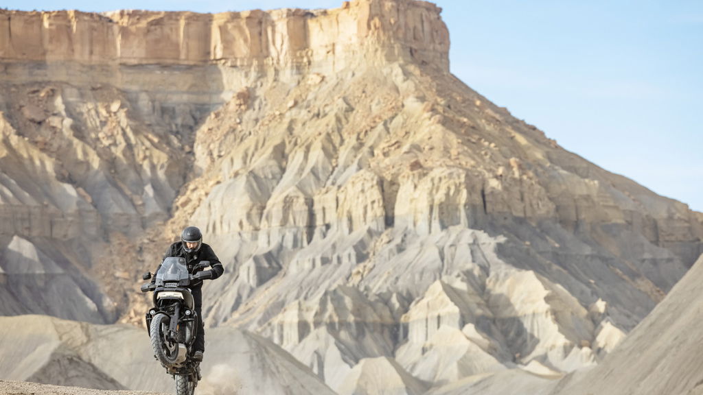 Pan America adventure motorcycle