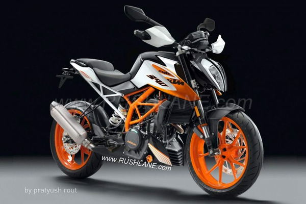 2017 KTM 390 Duke rendering