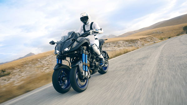 Yamaha reveals ‘Niken’ three-wheeler