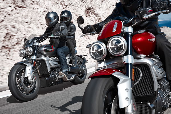 Triumph Rocket 3 R and Rocket 3 GT announced 