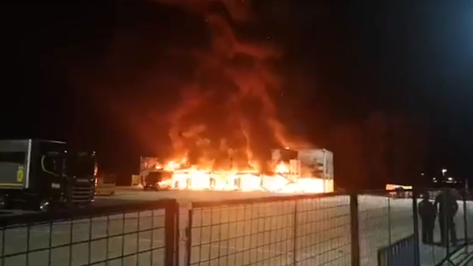 'Investigations underway' after huge Jerez MotoE fire, test cancelled