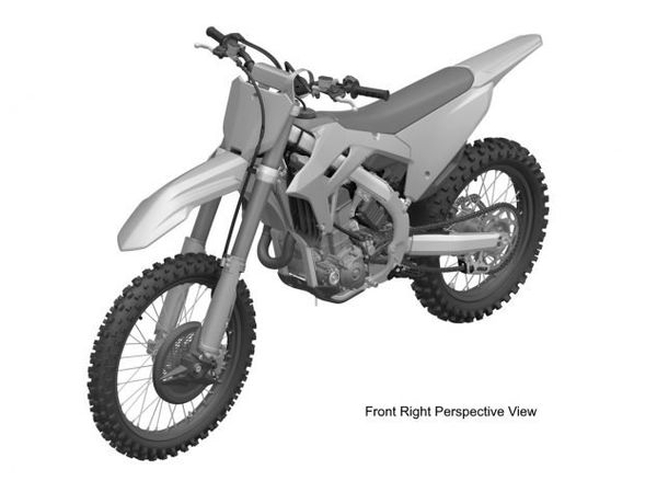 2020 honda crf450r patent images