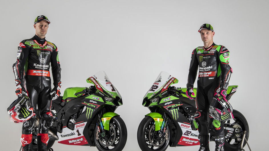 Kawasaki launch their 2021 WorldSBK livery with Jonathan Rea and Alex Lowes