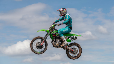 Kevin Horgmo, 2022 MXGP of Indonesia. - Kawasaki