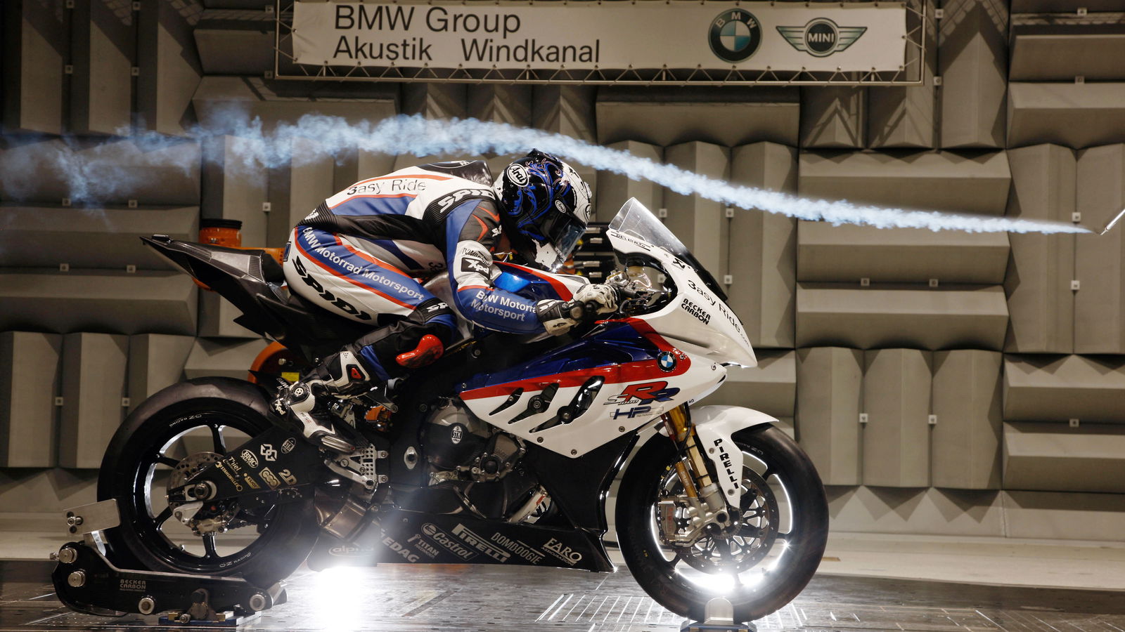 Haslam wind-tunnel tests S1000RR